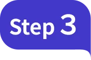 ステップ3 アイコン